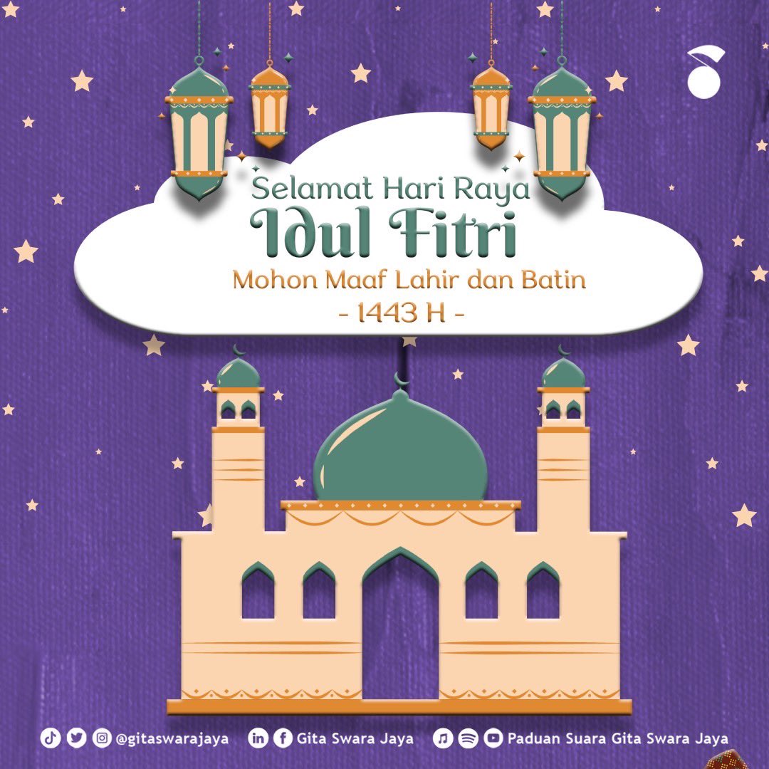 Inilah hari yang penuh kesucian dan kesukacitaan. Hari kemenangan dan hari untuk saling memaafkan✨

Selamat Hari Raya Idul Fitri 1443 H bagi teman-teman yang merayakan! Mohon maaf lahir dan batin🙏

#PSGSJ
#ManyGiftsOneSpirit