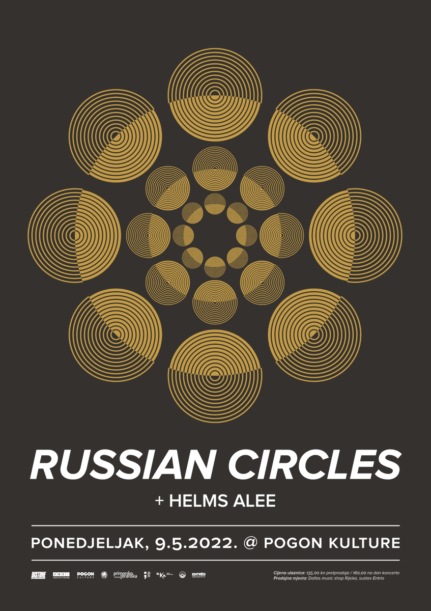 Distune1's tweet photo. Satnica:
20h vrata
20.30h Helms Alee
22h @RussianCircles 

par servisnih:
-oba benda nose merch (LP, CD, majice...)
-za ulaz nije potreban covid pass / test
-garderoba će biti u funkciji
-najbliži parking je Delta

Dobrodošli! https://t.co/STvrU2L8qb