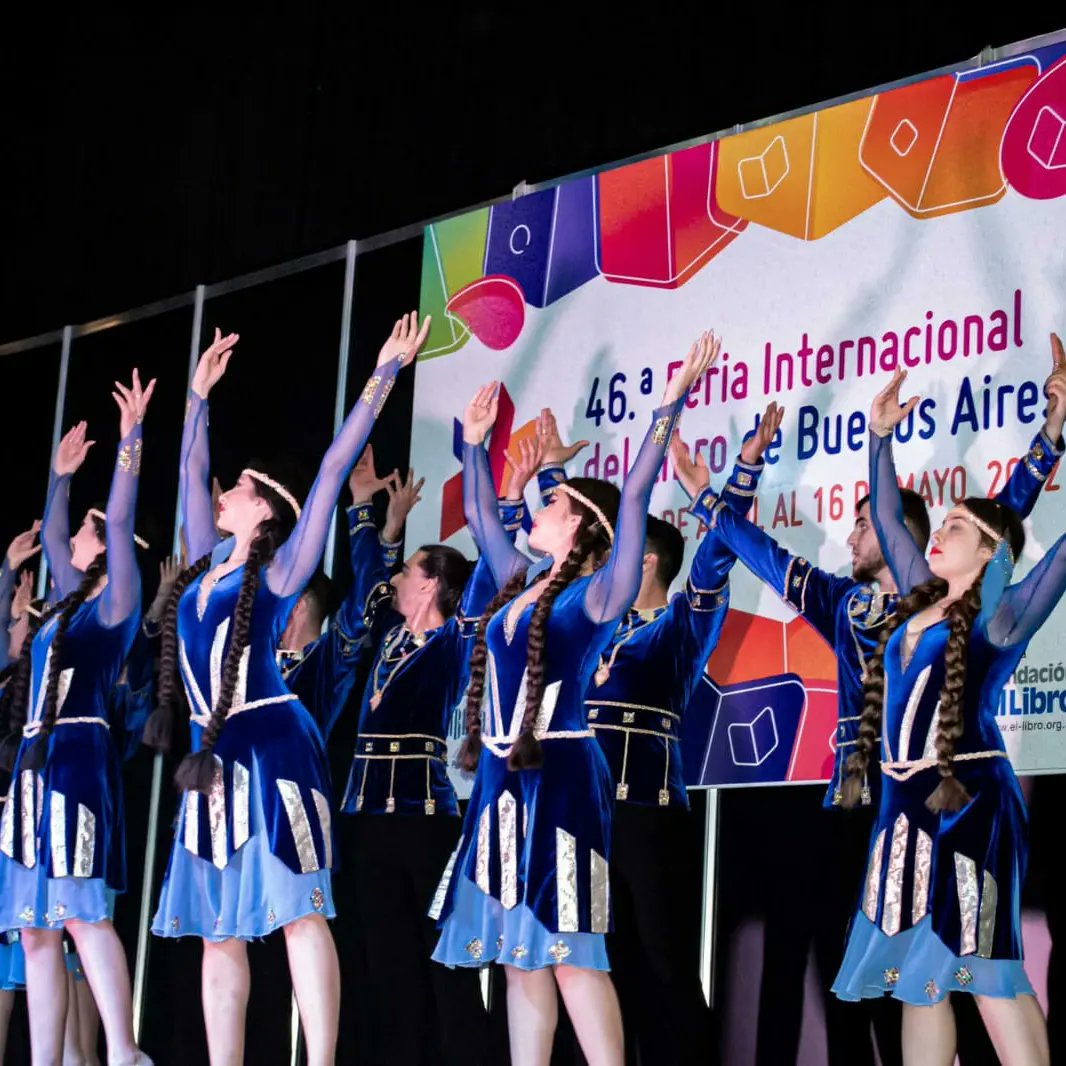 DGColectividad's tweet photo. Gracias a la Colectividad Armenia por la invitación a nuestro Director General de Colectividades de la Legislatura C.A.B.A,Sr.Ricardo Rodriguez a participar del Festival de danzas en la Feria del Libro,junto al Embajador y el  Cónsul General de dicha Colectividad https://t.co/vgS5diKYjl
