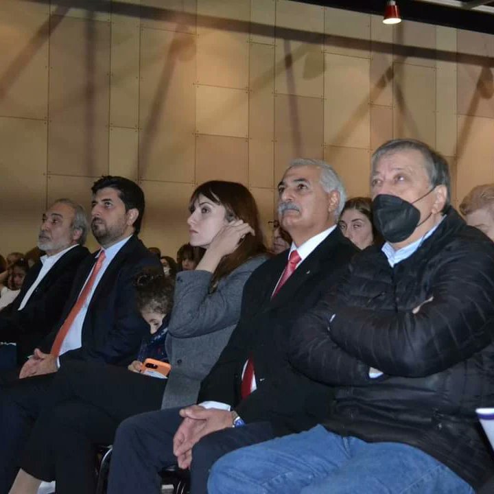 DGColectividad's tweet photo. Gracias a la Colectividad Armenia por la invitación a nuestro Director General de Colectividades de la Legislatura C.A.B.A,Sr.Ricardo Rodriguez a participar del Festival de danzas en la Feria del Libro,junto al Embajador y el  Cónsul General de dicha Colectividad https://t.co/vgS5diKYjl