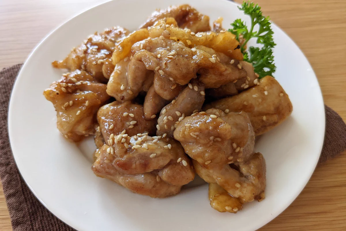 ご飯がめちゃくちゃ進む！至高のポン酢てりやきチキン。