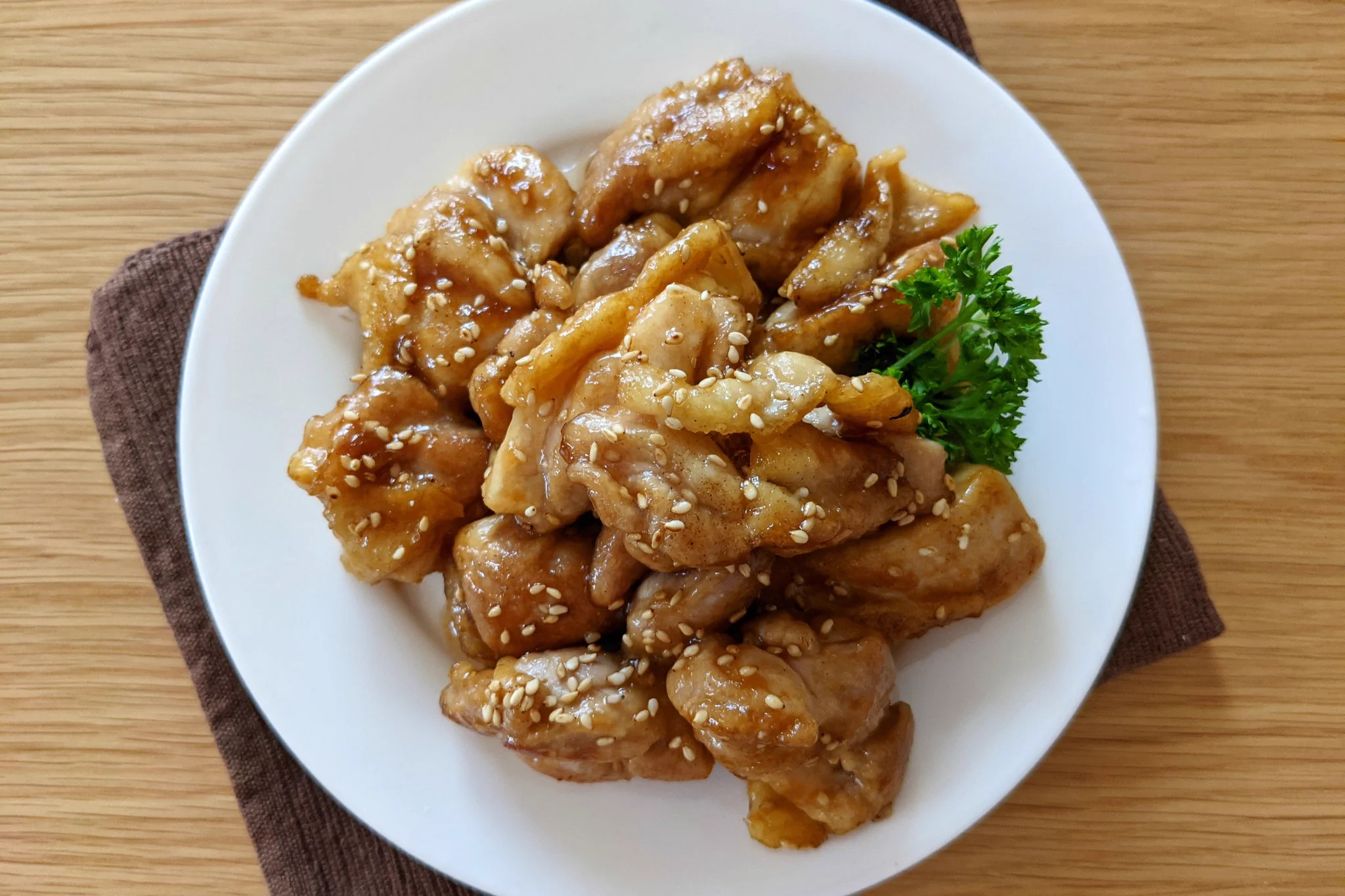 ご飯がめちゃくちゃ進む！至高のポン酢てりやきチキン。