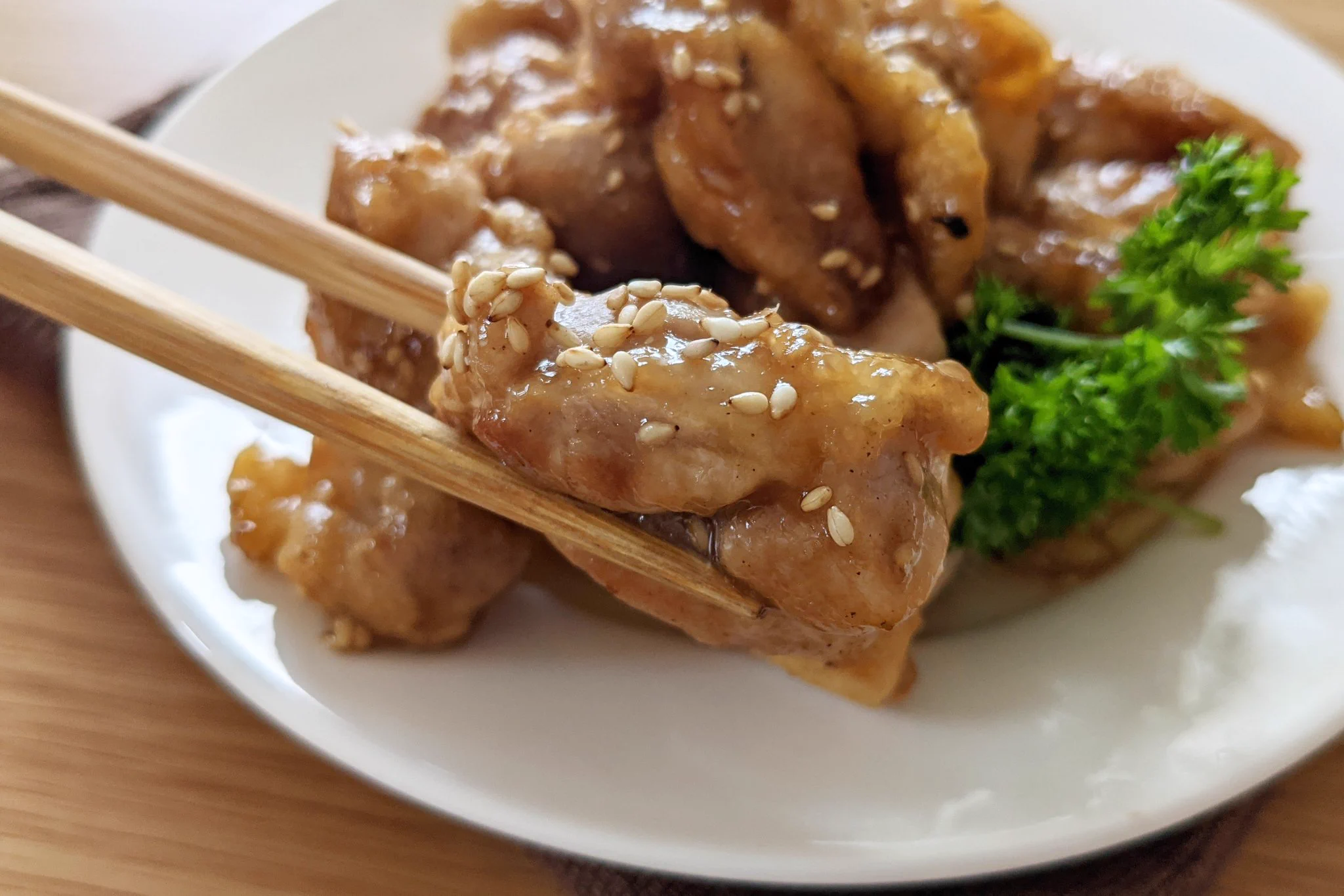ご飯がめちゃくちゃ進む！至高のポン酢てりやきチキン。