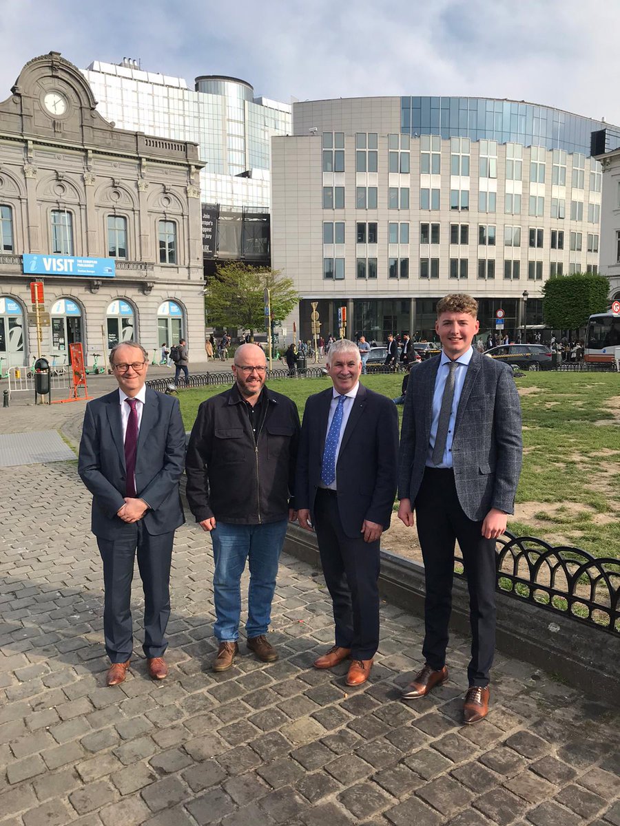 Great to meet with @MacManusChris last week with @UFUHQ to discuss issues facing farmers in Northern Ireland including access to vet medicines and trade of seed potatoes. We look forward to continuing to work with you!