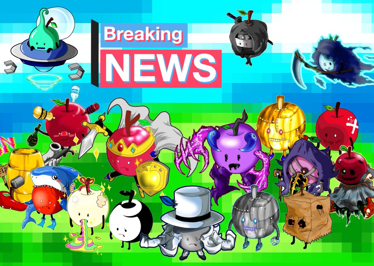 CrazyApplesのホームページ用の画像を作りました✌️
Now making!!(＾ω＾)
#NFT
#NFT宣伝枠 
#NFTartist 
#NFTCollection 
#CrazyApples