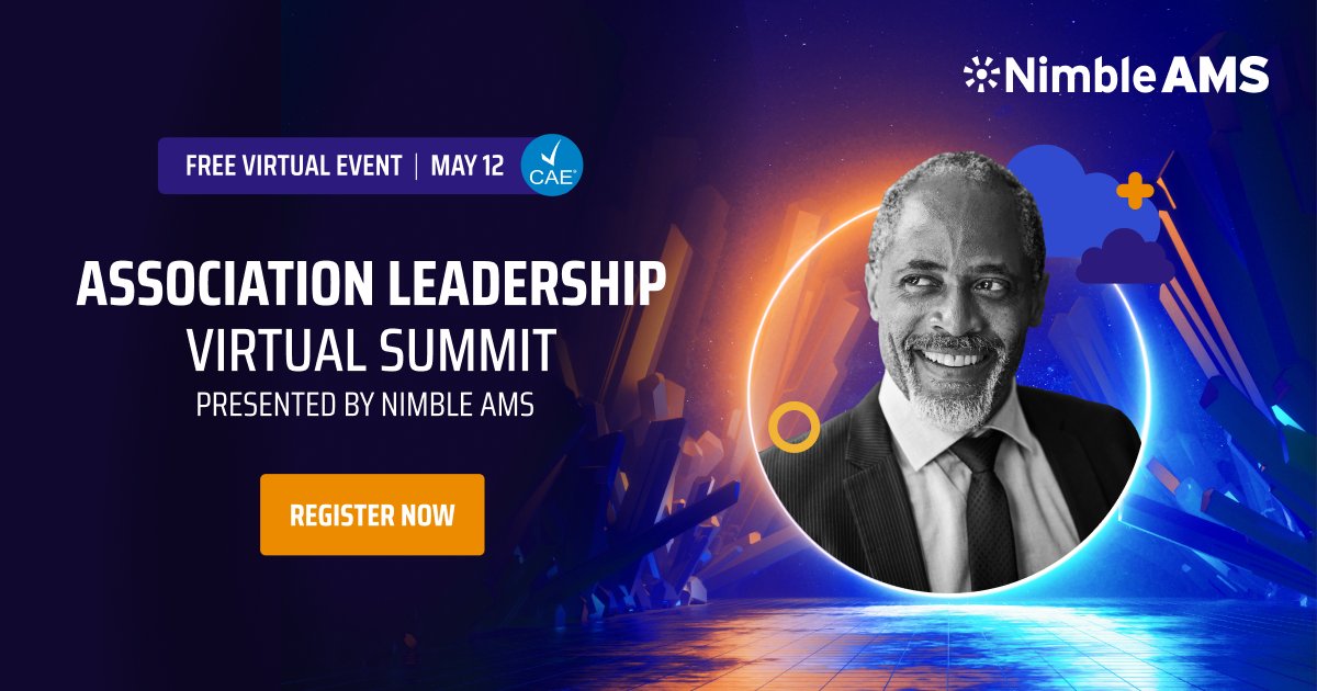 Are you looking to learn how to effectively lead staff to navigate the journey of today’s members and create unparalleled member value? 

Join Nimble AMS on May 12 for this FREE 3-hour CAE accredited event!

Register now > hubs.la/Q019d9cG0

#assnprof #leadership