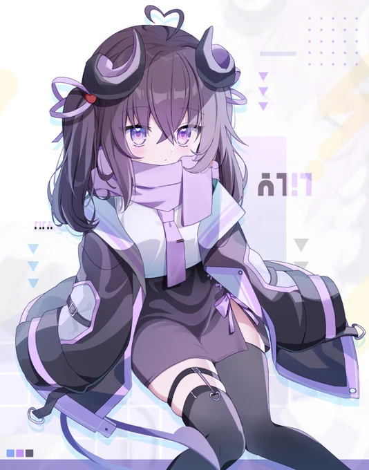 😈💙💜 #Skeb #Commission 
