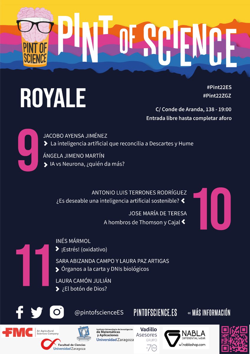 <a href="/LaPaz_BioMed/">Laura Paz 🔬</a> Orgullosísima de compartir cartel contigo, no te voy a mentir 😊😊😊😊