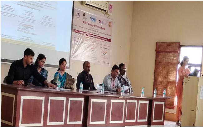 Kiet_edu's tweet photo. A #national_workshop on #intellectual_Property_Rights (IPR) #Awareness” held at #KIET_Group_of_Institutions on 29-04-2022.
Organized by - #KIET_School_of_Pharmacy in association with Ministry of Education's Innovation Cell (#MIC), #AICTE, #DPIIT & #Indian_Patent_Office https://t.co/l2GSCEYemZ