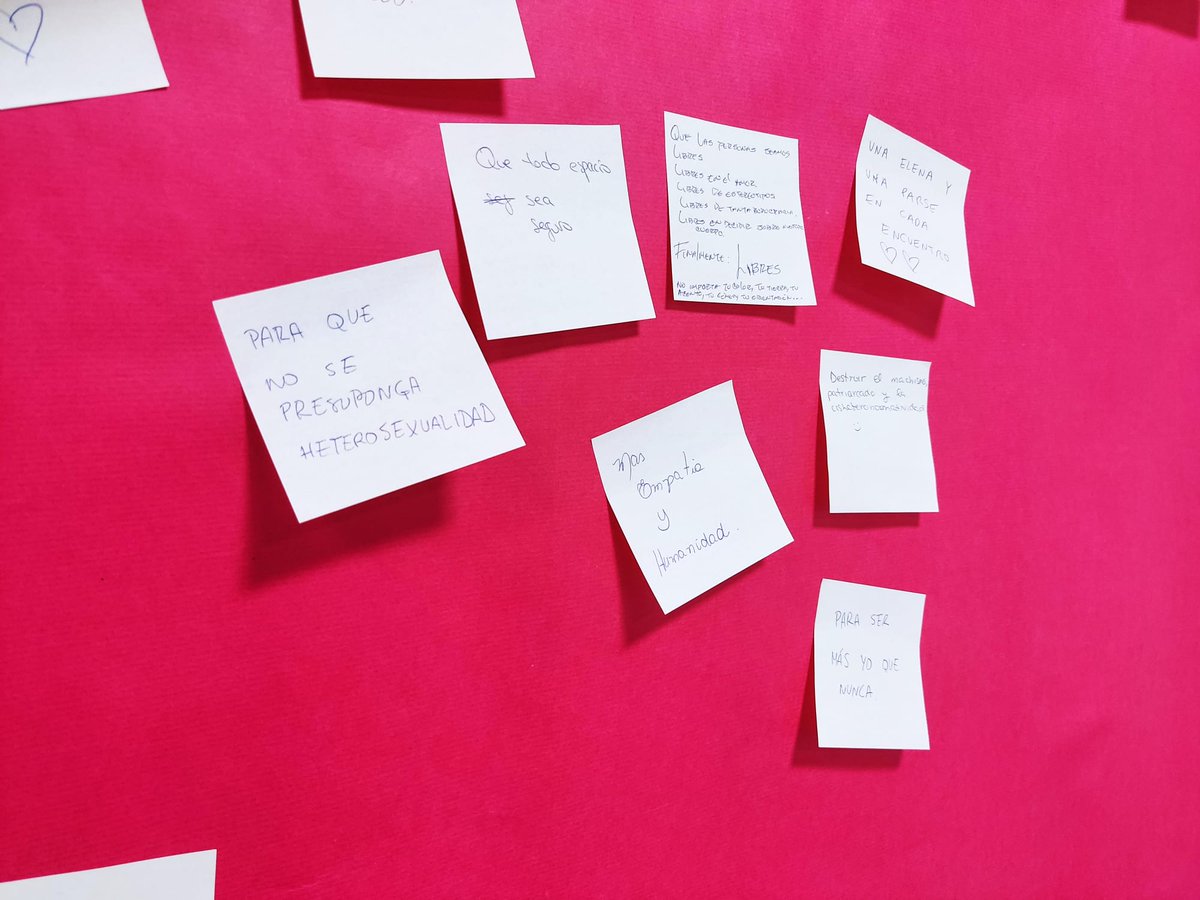 🏳️‍🌈Sólo podemos estar agradecidas de lo que pasó este viernes pasado, en el Encuentro de Mujeres Lesbianas organizado por la Concejalía de Igualdad👩‍❤️‍👩
Tuvimos ocasión de conocernos todas, reír sin descanso, reflexionar juntas y construir colectivamente, creando comunidad
¡GRACIAS!