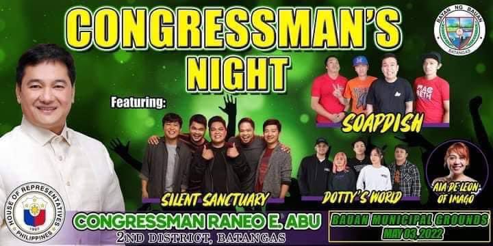 Its a date, Batangas!!! 
Kita kits tayo bukas jan sa Bauan Municipal Grounds.  
Taas kamay ng pupunta!! 🙌🏼