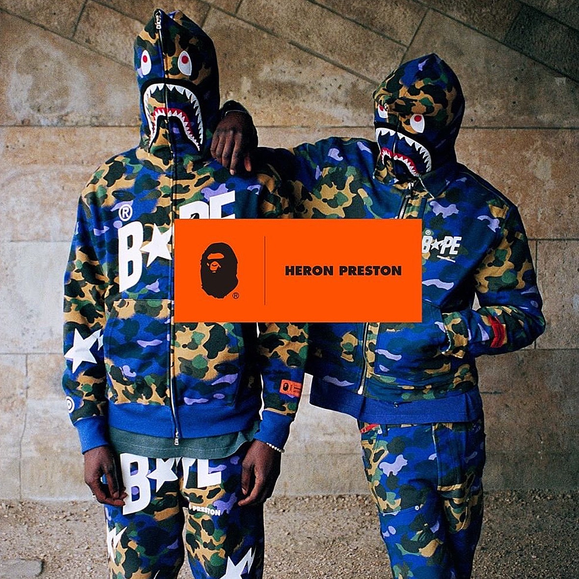 More BAPE x HERON PRESTON Pieces First Look 👀 📸: joshuagord0n (IG)