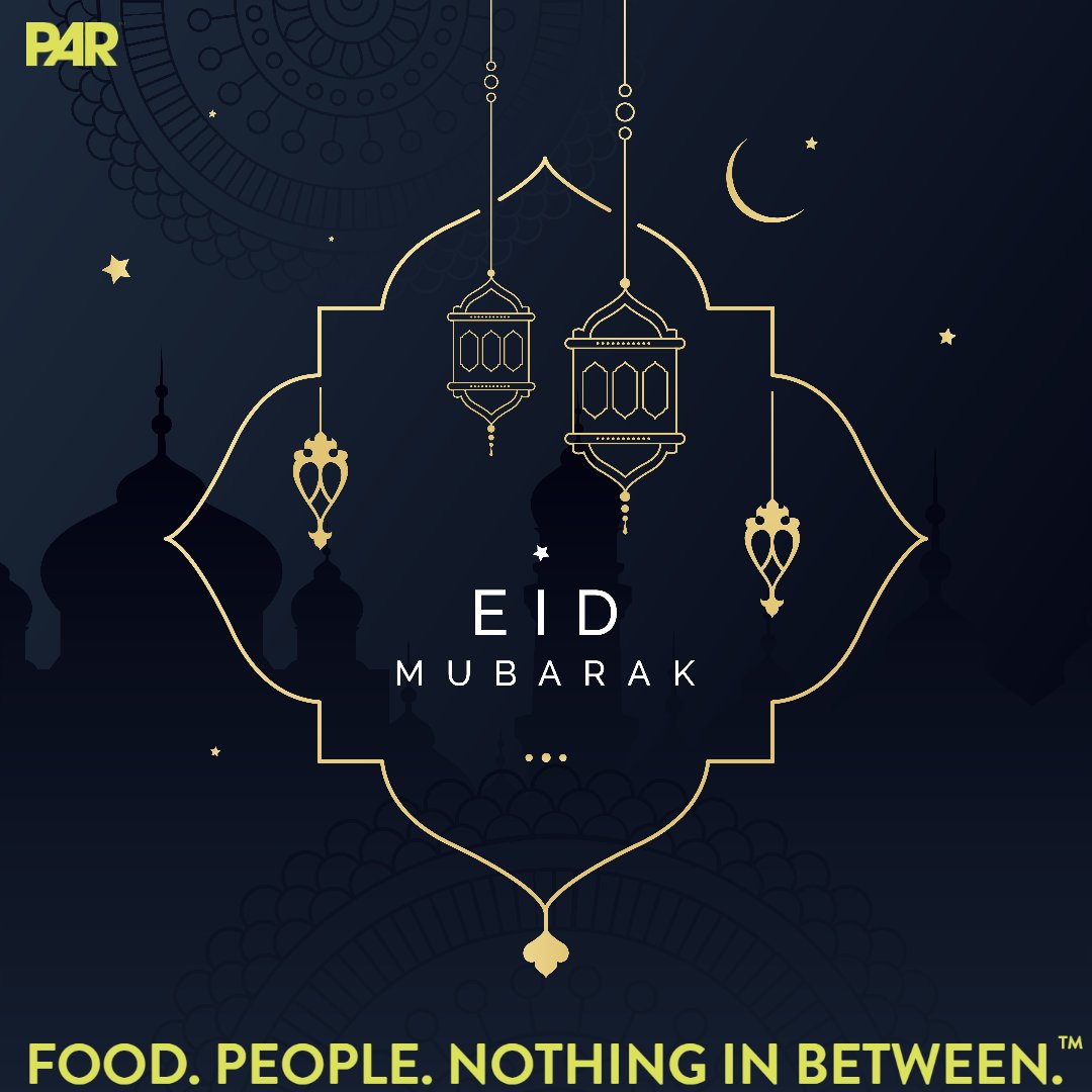 PAR_Tech's tweet photo. Eid Mubarak to all those celebrating!
May this holiday be full of love, laughter, and great food!
#partech #partechnology #eid #eidmubarak https://t.co/qM0c33ijxK