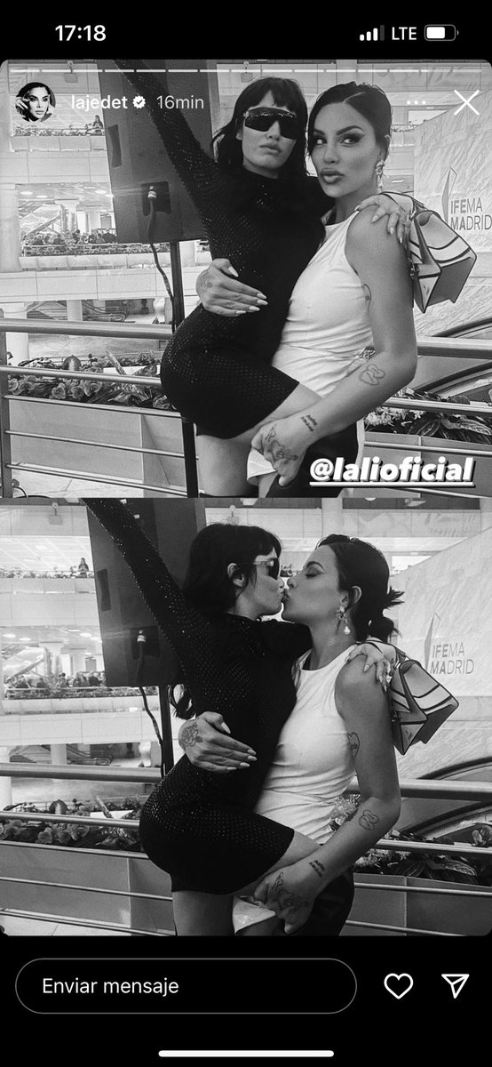 lali y la jedet❤️‍🔥 

esto de encontrarme a lali en las historias de los famosos de aquí se está haciendo costumbre amoo