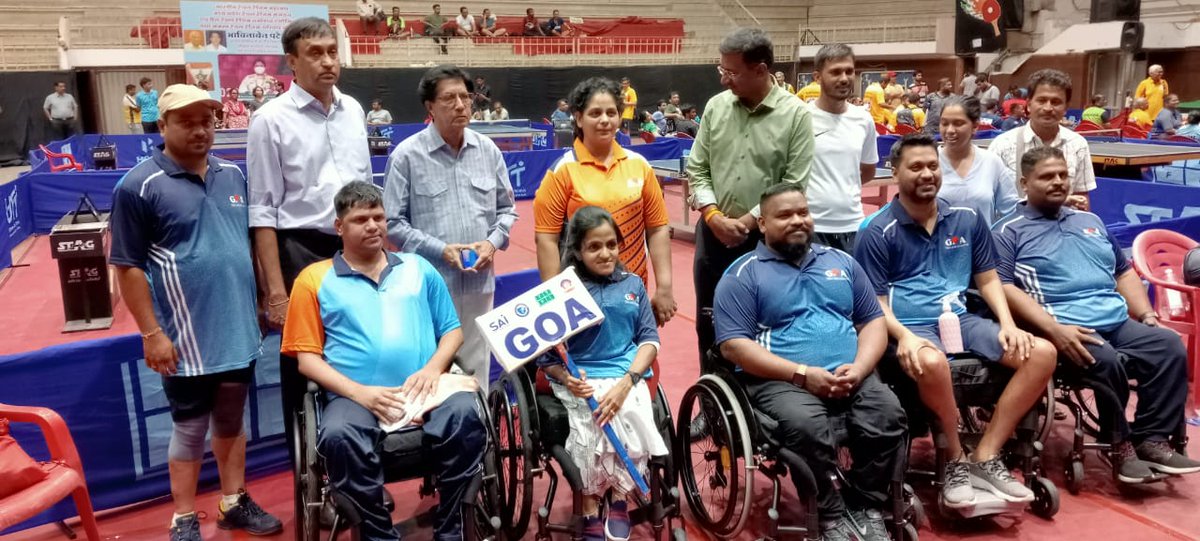 Goa State Commissioner for Persons with Disabilities <a href="/discommgoa/">Goa State Commission for Persons with Disabilities</a> will be felicitating silver medal winner  <a href="/LloydFernandes1/">Lloyd Fernandes</a> &amp;entire Goa Para TT Team which participated in Para Table Tennis Nationals held recently,on Wednesday 4th May 2022 at 2.30 pm at Sanjay Centre Porvorim,Goa