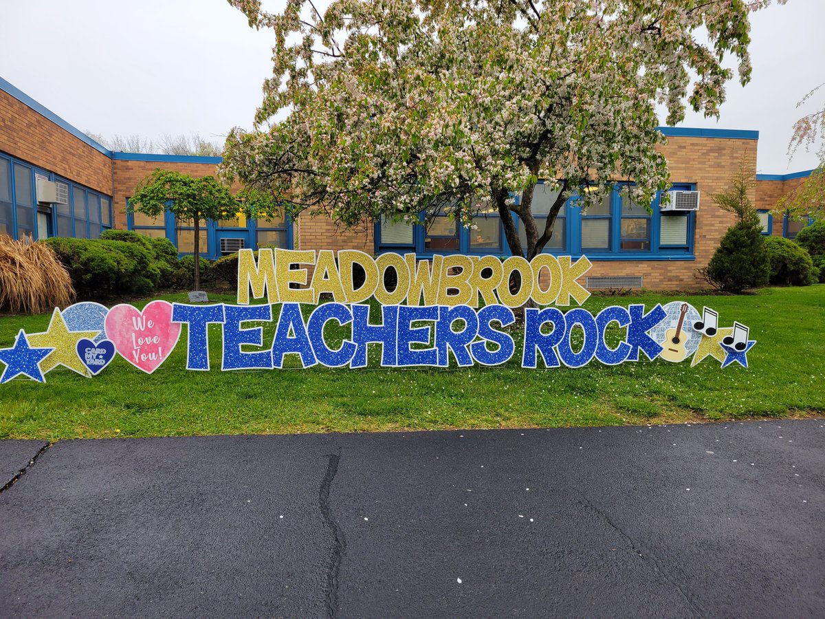 Feeling some❤, thank you MFFA! #TeacherAppreciationWeek #MeadowRocks #ThankYou
