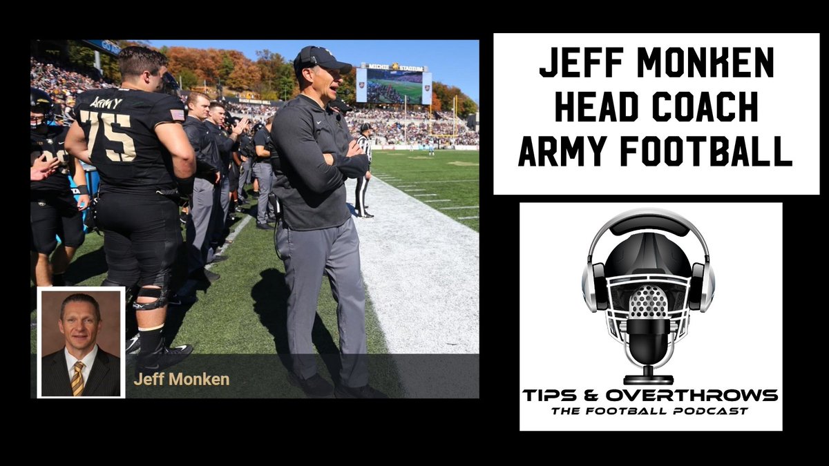 Listen to the podcast, link in Bio. Coach Jeff Monken, Head Coach Army Football, a great man, a great coach. <a href="/CoachJeffMonken/">Jeff Monken</a> <a href="/ArmyWP_Football/">Army Football</a> <a href="/ArmyFootballPR/">Army Black Knights - Football Media Relations</a> <a href="/CoachSaturnio/">Sean Saturnio</a> #ncot #armyfootball #westpoint #army #armyblackknights #goarmy #beatnavy #goarmybeatnavy