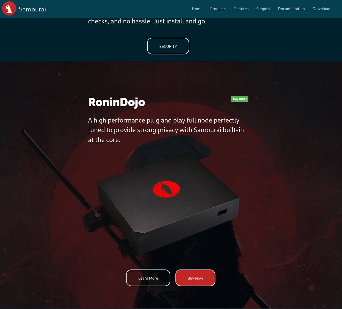 Happy to announce today that we are now the exclusive hardware partner of <a href="/SamouraiWallet/">Samourai Wallet</a> 🥳

An exciting new chapter in the effort to make #Bitcoin  privacy easier begins now!👇
samouraiwallet.com/ronin