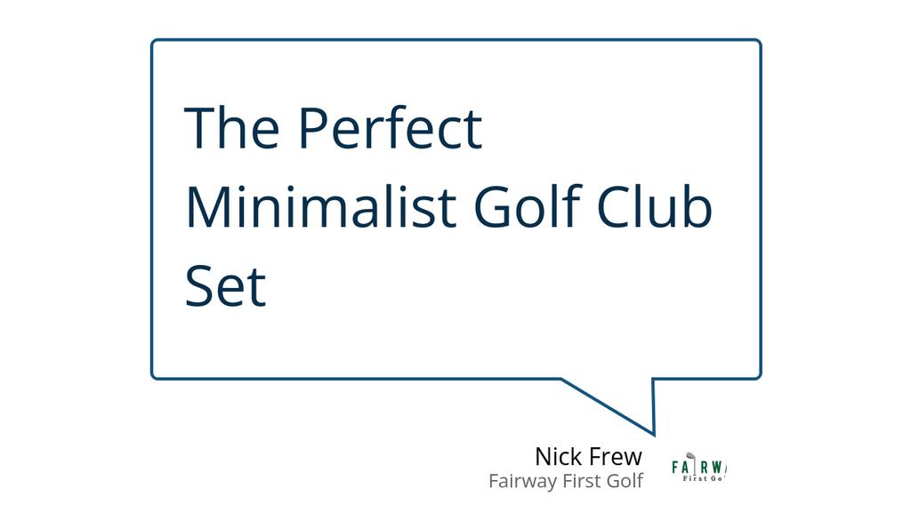 This is sort of ironic because I often favour a specialist 46 degree wedge nowadays rather than the set wedge.

Read more 👉 lttr.ai/wPV0

#minimalism #minimalistgolfer #halfset #SwissArmyKnife #TraditionalClubSet