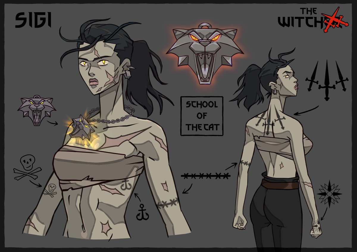 imjustjellyfish's tweet photo. Sigi's tattoo design๐ธโ๏ธ๐
#witchergame #witcher #witcheroc #witcherlass #thewitcher3 #TheWitcher #tattoo https://t.co/Ml8ZJYNzTD
