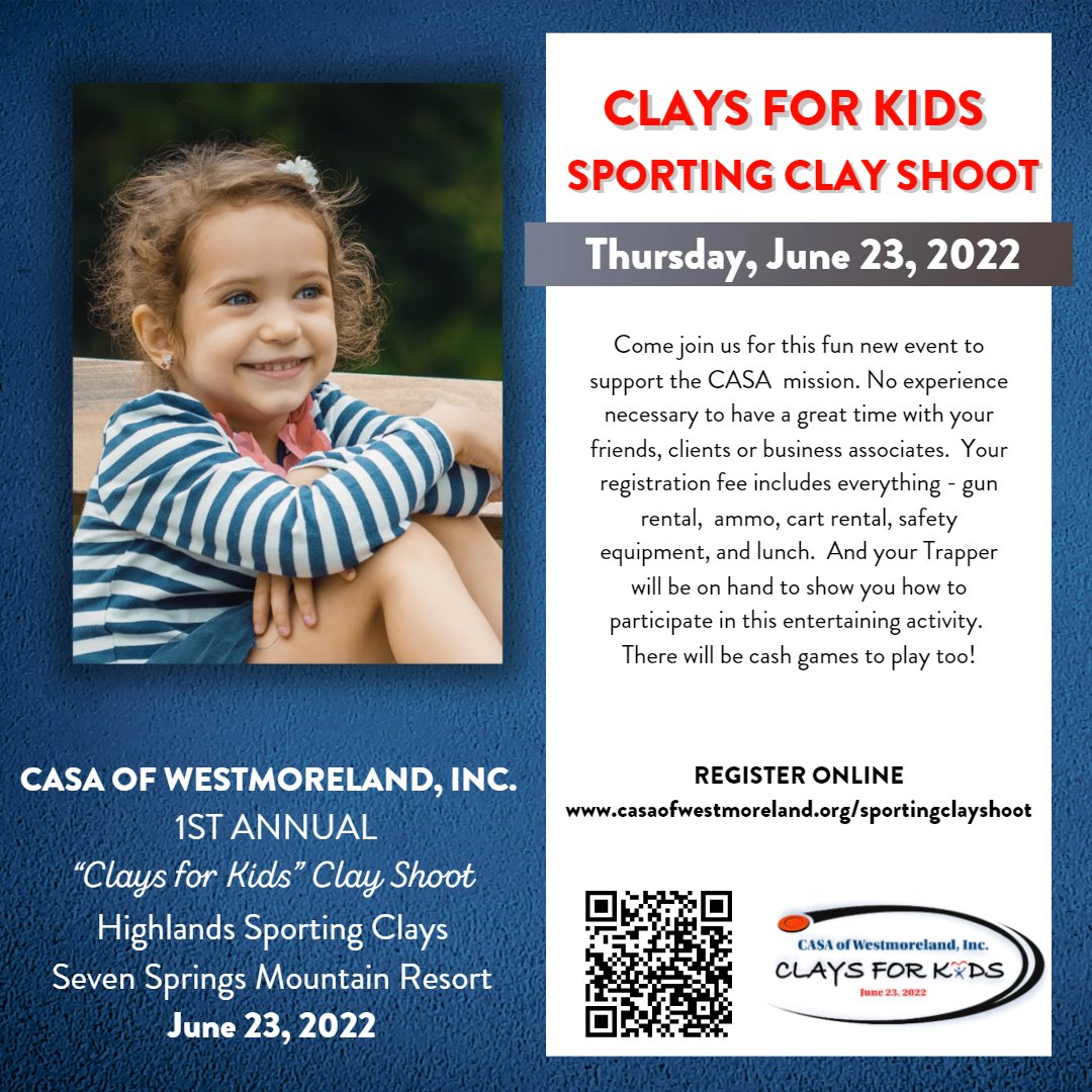 CASAofWC's tweet photo. Come join us for this fun new event to support the CASA mission. No experience necessary to have a great time with your friends, clients or business associates.
Register online: https://t.co/DVICZsskjH https://t.co/ZkrNIetKpF