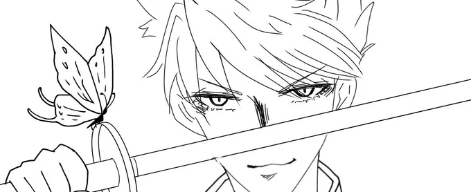 のあーーー!!!この絵
ずっと放置してたんか!!!
か、描く気力が……‼️ 
