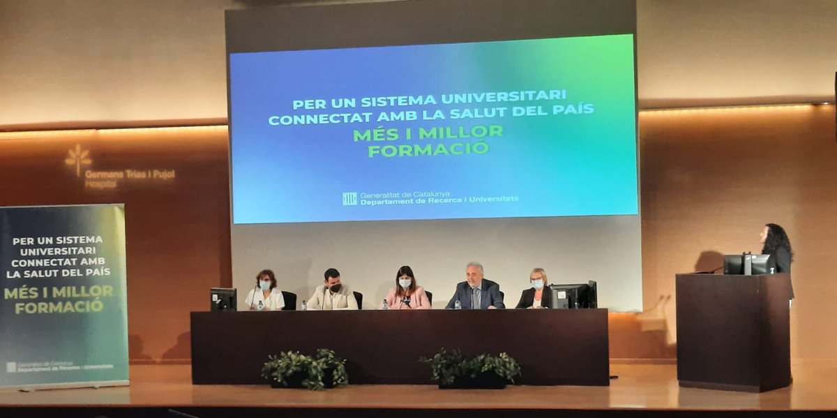 El #rectorUAB, Javier Lafuente, a la presentació de les 75 noves places d’infermeria que acollirà la UD <a href="/hgermanstrias/">Hosp. Germans Trias</a> a #Badalona:"La pandèmia ha posat de relleu que el país té una mancança de professionals d'infermeria i aquesta és la resposta".

#UAB <a href="/medicinauab/">Medicina UAB</a>