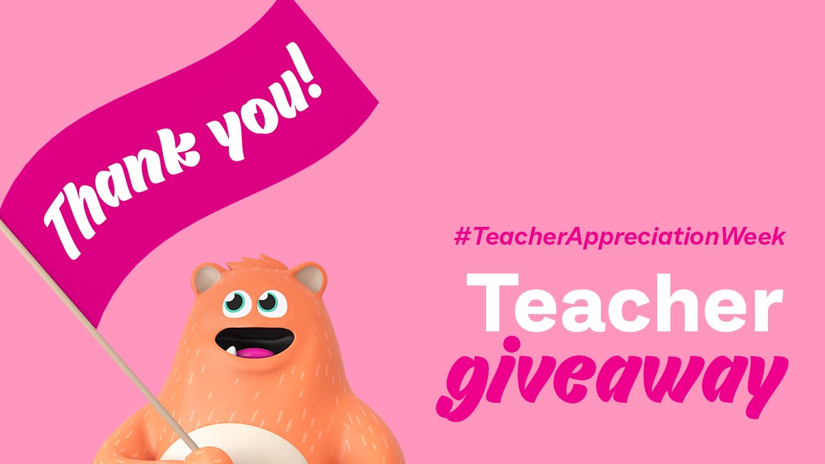 ProdigyGame's tweet image. 🎉 #TEACHERAPPRECIATIONWEEK GIVEAWAY🎉 
Enter for a chance to win a $100 @amazon e-gift card to help you #clearthelist! Here&apos;s how to enter: 

🌟 Follow @ProdigyGame 
🌟 Like &amp;amp; RT this post 
🌟 Tag at least one #teacher friend in the comments
(Additional details in thread!)
