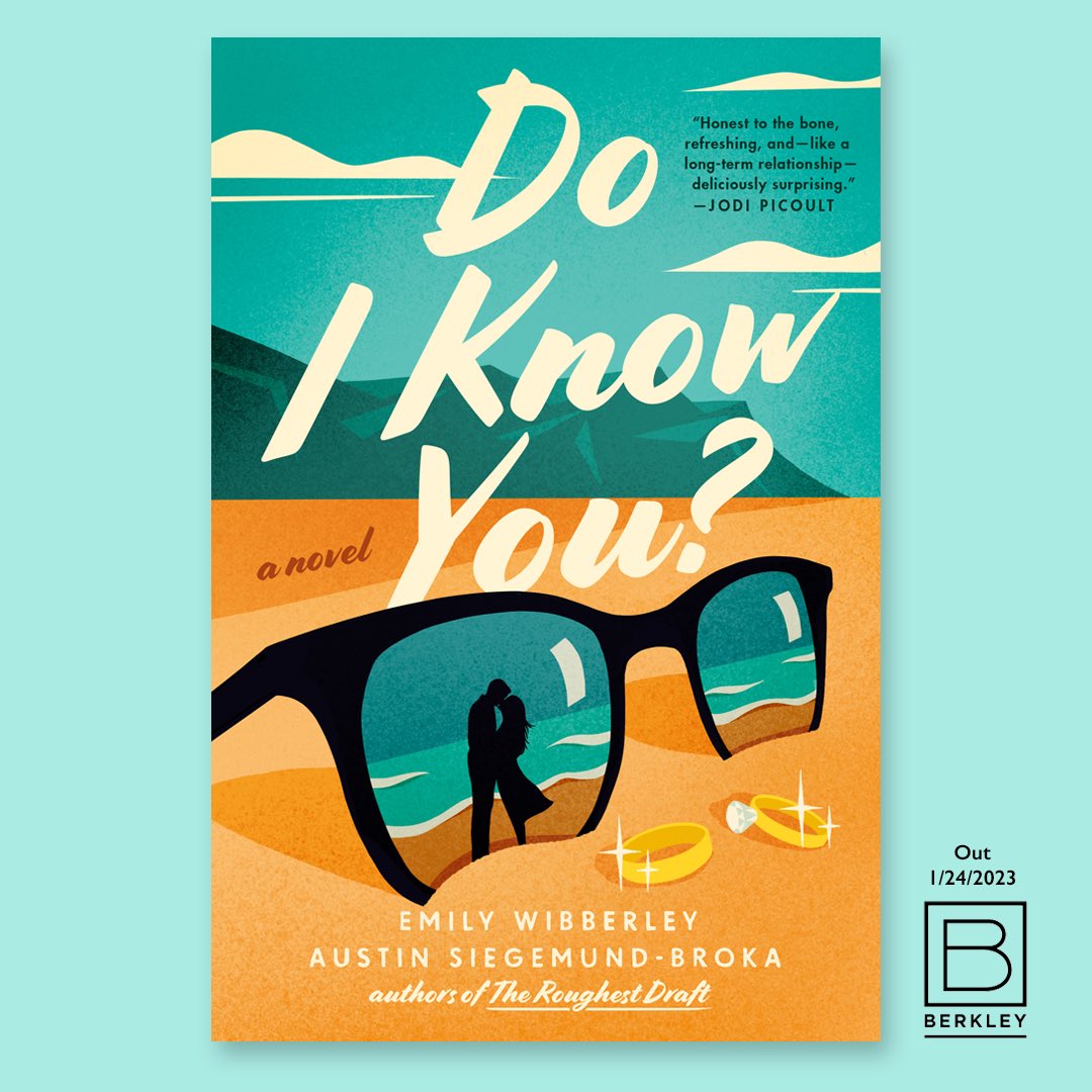 We’ve been WAITING to reveal this cover.

We’re so excited to officially introduce our second adult romance:

DO I KNOW YOU?

out jan. 24, 2023, it follows married couple Graham and Eliza, who find themselves pretending to be…strangers.

💍MORE: penguinrandomhouse.com/books/667144/d…
💍COVER: