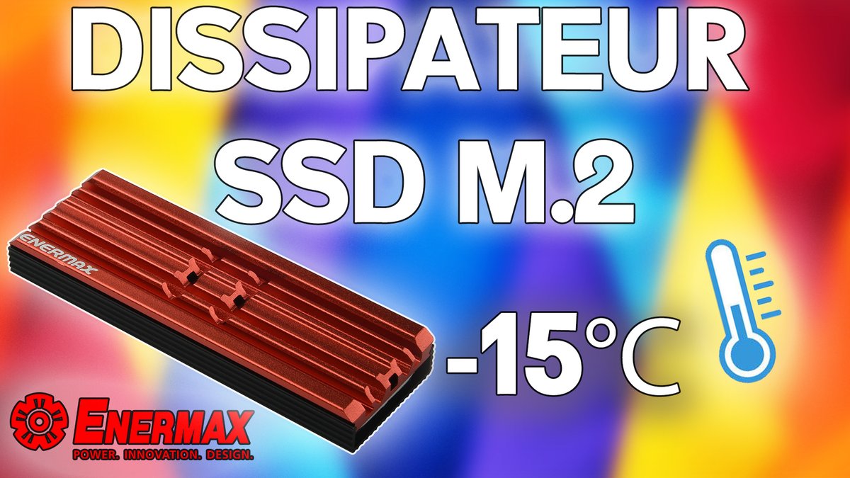 MT_hightech_YT's tweet photo. GAGNER DES PERF GRACE A UN DISSIPATEUR POUR SSD ! Ma dernière vidéo est dispo merci a @Enermax_FR   https://t.co/H6GARCitdE https://t.co/MvZ5NRw6Nh