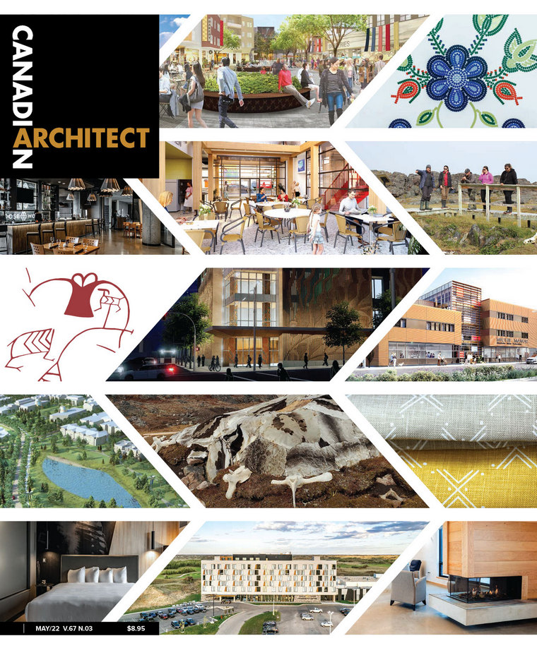 CdnArch's tweet photo. The Digital Edition of Canadian Architect magazine’s May 2022 issue: https://t.co/1AU3YBhcT3 – Issue Theme: #IndigenousDesign; Including @RAIC_IRAC Journal featuring RAIC Gold Medal + more
#architecture #architects #indigenousarchitects #indigneous #indigenousdesigners https://t.co/7rSs4evX8o