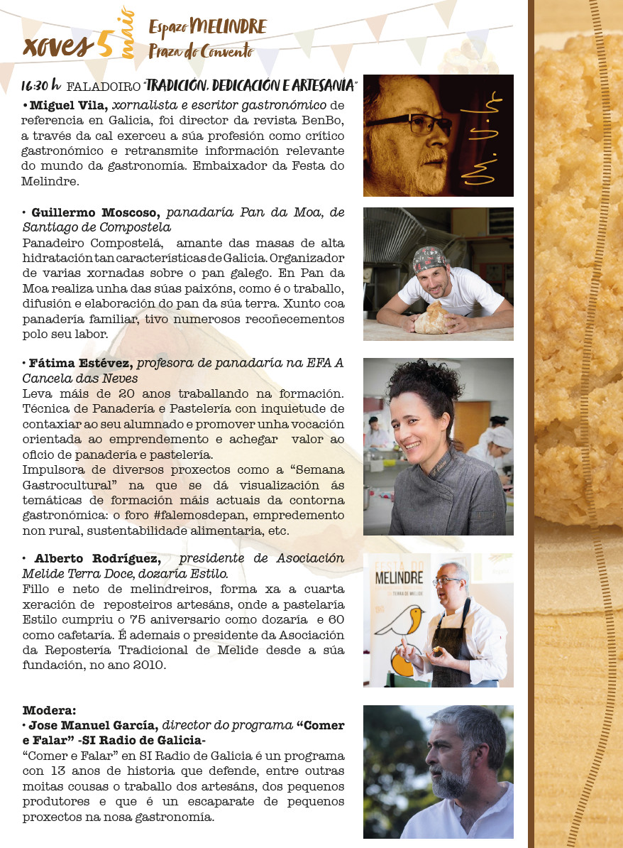 Toca gozar de #Melide e da repostaría tradicional! 😋
Este 𝘅𝗼𝘃𝗲𝘀 𝟱, 𝗳𝗮𝗹𝗮𝗱𝗼𝗶𝗿𝗼 𝘀𝗼𝗯𝗿𝗲 𝗧𝗿𝗮𝗱𝗶𝗰𝗶𝗼́𝗻, 𝗱𝗲𝗱𝗶𝗰𝗮𝗰𝗶𝗼́𝗻 𝗲 𝗮𝗿𝘁𝗲𝘀𝗮𝗻𝗶́𝗮 no 𝗘𝘀𝗽𝗮𝘇𝗼 𝗠𝗲𝗹𝗶𝗻𝗱𝗿𝗲 e en #streaming! 
#FestadoMelindre #AFestaMaisDocedeGalicia #Melindre2022