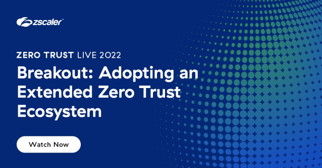 From secure application access to threat intelligence sharing, this Zero Trust Live breakout dives into the importance of leveraging a true zero trust ecosystem to speed up innovation. Watch here: bit.ly/3vfSM0R #Zerotrustlive #HybridWork bit.ly/38HFUaO