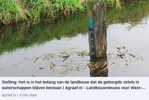 AWP_NL's tweet photo. 21 grote en professionele waterschappen houden zich bezig met water, klimaat, leefomgeving en natuur. Er is feitelijk geen sprake meer van een #functionele #democratie maar van afweging van het algemeen belang.
Kijk op de AWP-website voor meer info.
https://t.co/dID9g1ddN8? https://t.co/aIP9YOWWti
