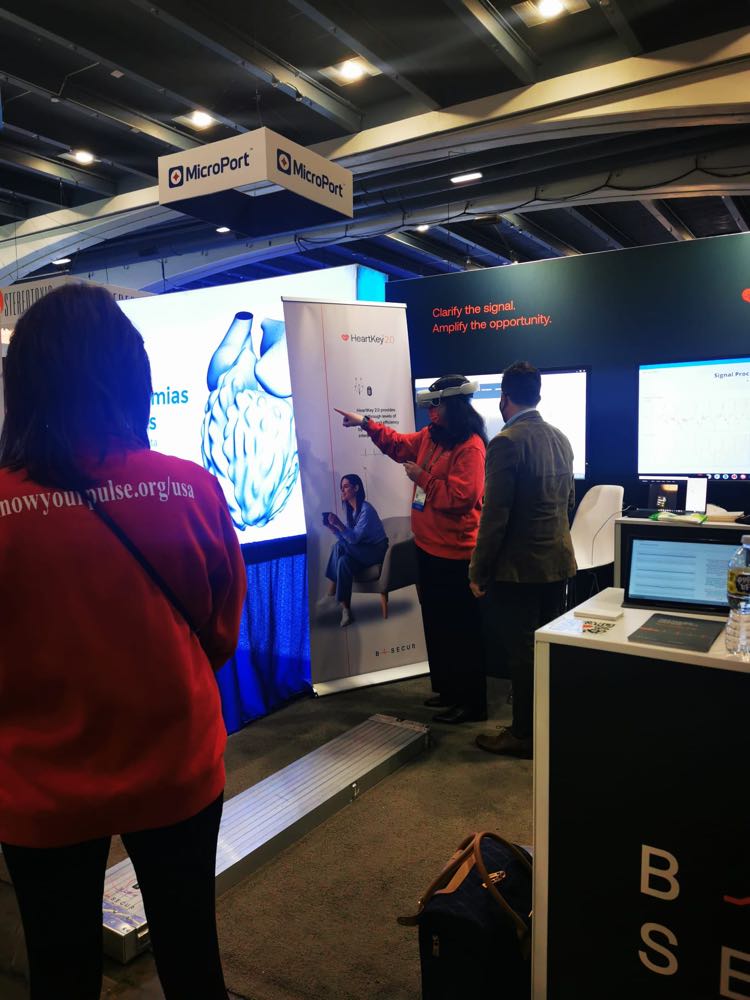 This weekend, B-Secur unveiled HeartKey® 2.0 in San Francisco at Heart Rhythm 2022.  Thank you to everyone who visited us at the Innovation Expo and to those who attended our side summit. 

Find out more about HeartKey® 2.0 here: b-secur.com/press/ekg-clou…