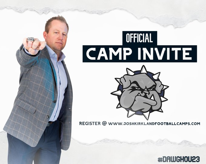 Montemayor23's tweet photo. Thanks for the Official Camp Invite Coach @Bakker_Coach! @SWOSU_Kirkland @CoachGreenOL @SWOSUFootball #DAWGHOU23
@RSS_RangersFB @RSSRecruits https://t.co/15P2ejY9Kz