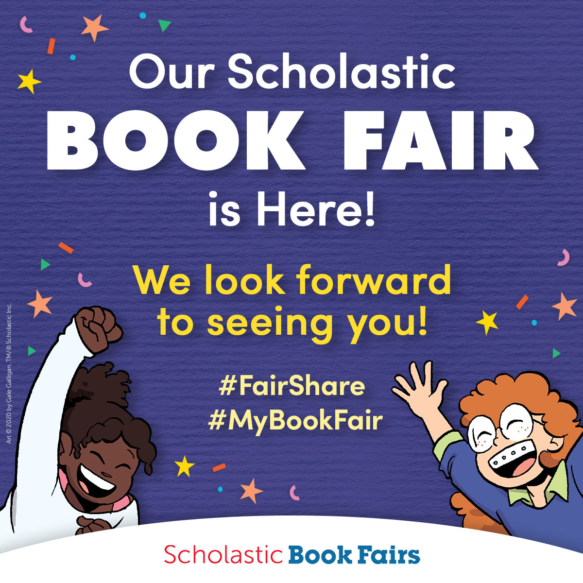 mskhigdon's tweet photo. It feels so great to have an in-person book fair. A kindergarten student stopped me in the hallway to tell me how much he liked it! ♥ @MDEschool https://t.co/arnEmzLElQ
