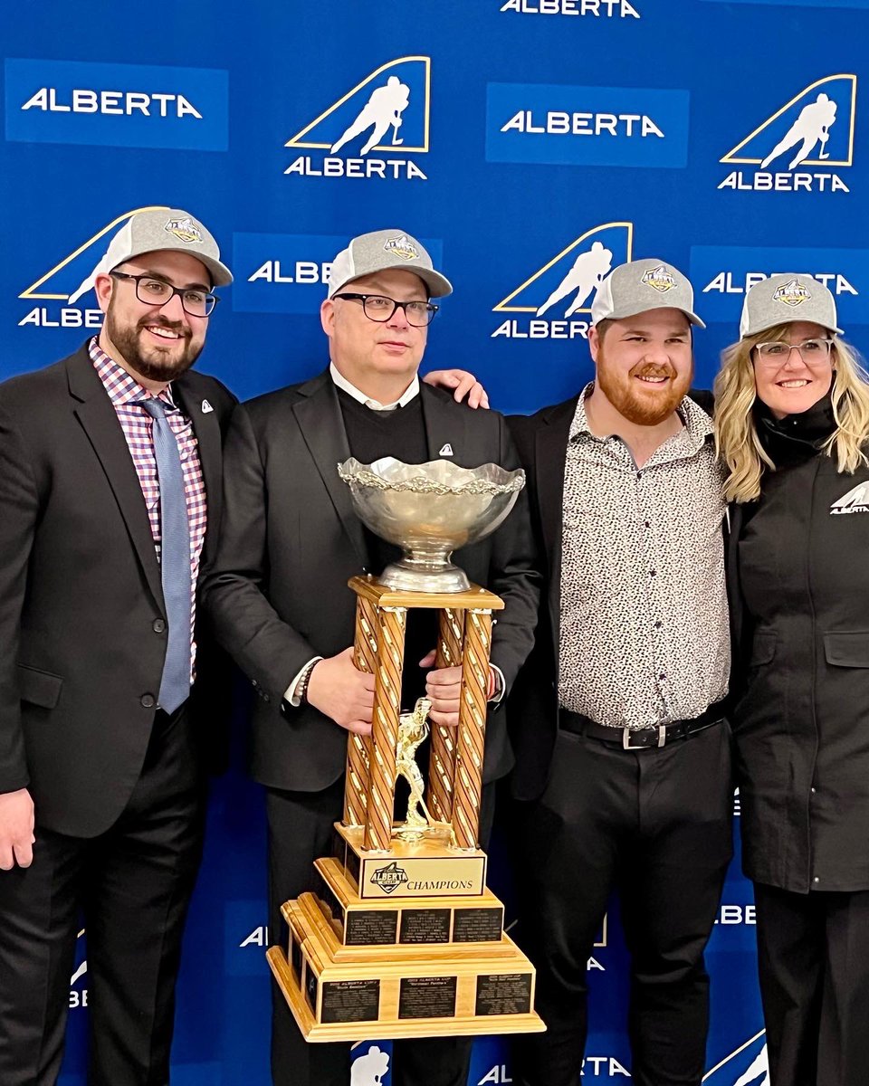 Coaching retirement will be a little easier now! Thanks to the best staff! <a href="/TeamABHockey/">Team Alberta Hockey</a> for the opportunities! And my lovely wife for letting me chase the dream as a big kid!