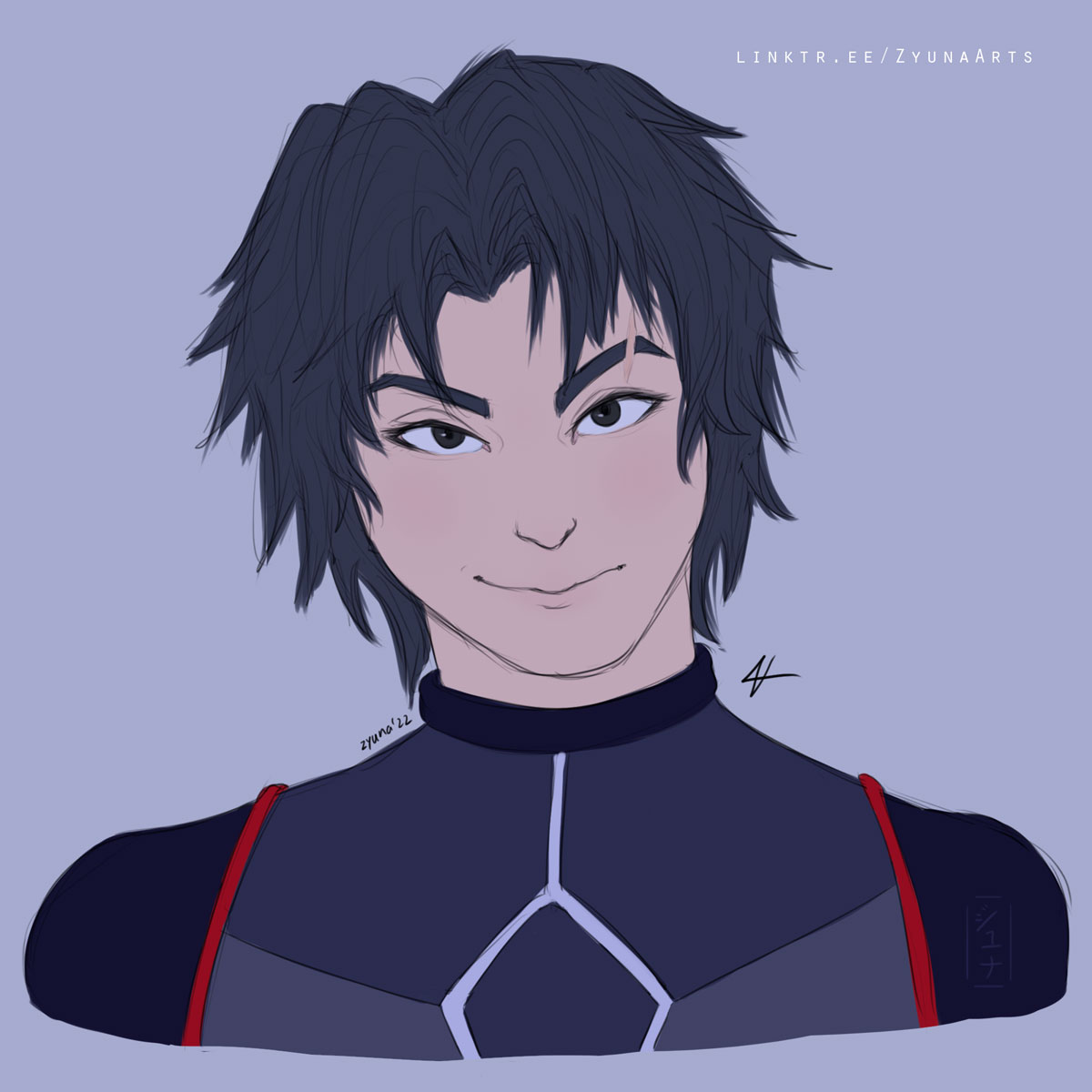 ZyunaArts's tweet photo. Surprise bonus birthday sketch for @KetNoire !!
William experimental bust & rendering practice 🥺💖
#ProjectUNCIA #CodeLyoko #WilliamDunbar #zyunaarts https://t.co/iueABD9HJQ