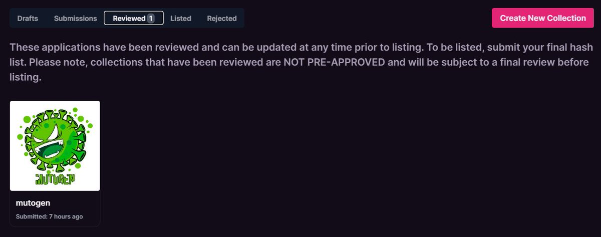 🎁 *And here is our surprise friends!*
📢 We was pre-approved on magiceden.io (<a href="/MagicEden/">Magic Eden 🪄</a>)

#NFT #NFTs #NFTshill #MagicEden #NFTProject