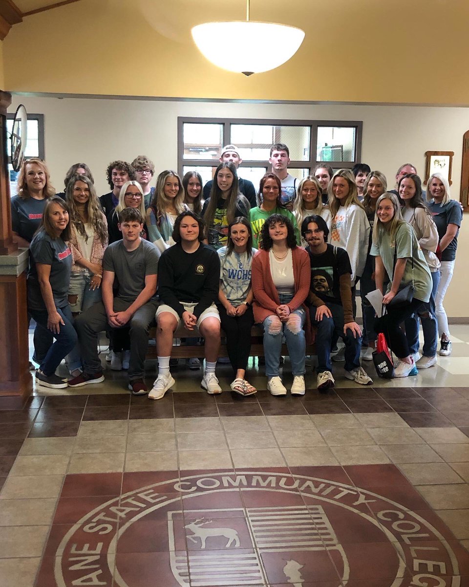 GoToRoaneState's tweet photo. Happy to have some visitors and soon to be @roanestate students from Morgan County today!!#AccessandSuccess #RaiderReady https://t.co/sHNEOXvNxM