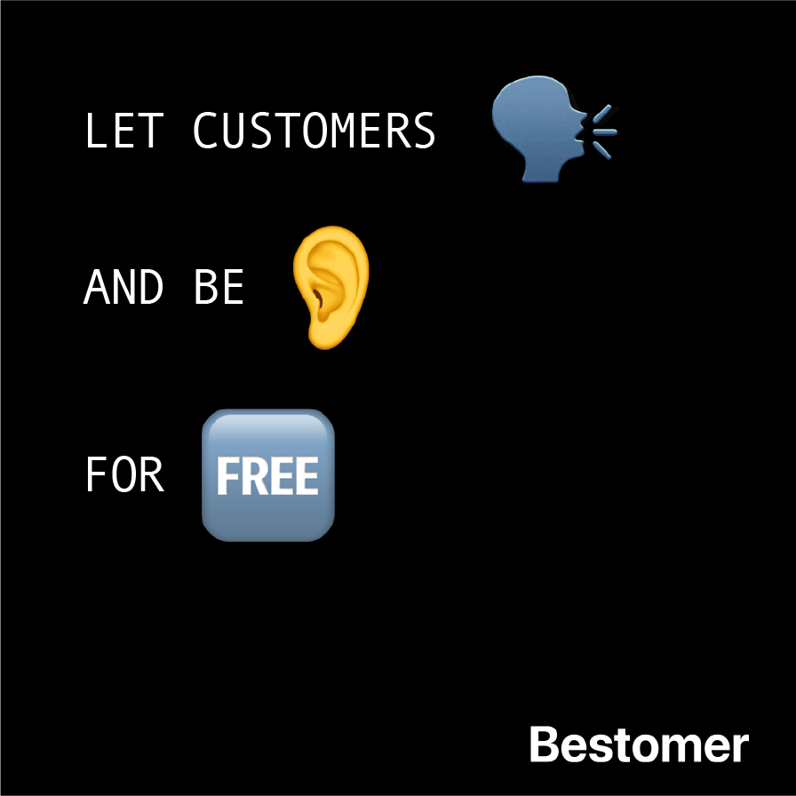 BestomerInc's tweet photo. Customers want to be seen to be heard and acknowledged. Not doing so risks alienating them and making them feel ignored and unimportant to a business.

Bestomer is flipping CRM and making to easy for people to speak and business to hear what they say.
#flippedcrm #bestomer https://t.co/KCubVKuLTi