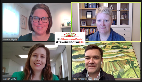 jkelndorfer's tweet photo. We were pleased to meet with @jeneroux today asking for his support of @MSSocietyCanada #TakeActionForMS priorities! Thanks for your support of MS Awareness Month and raising awareness of Canada's disease - MS. https://t.co/fFrVIVO464
