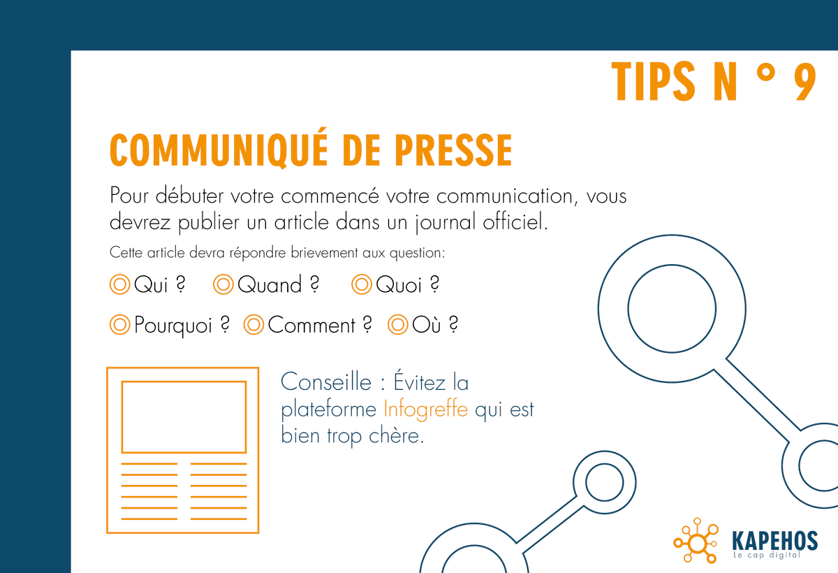 Les tips de l'entreprenariat 💯
Suivez-nous pour plus de conseils pour démarrer votre entreprise !