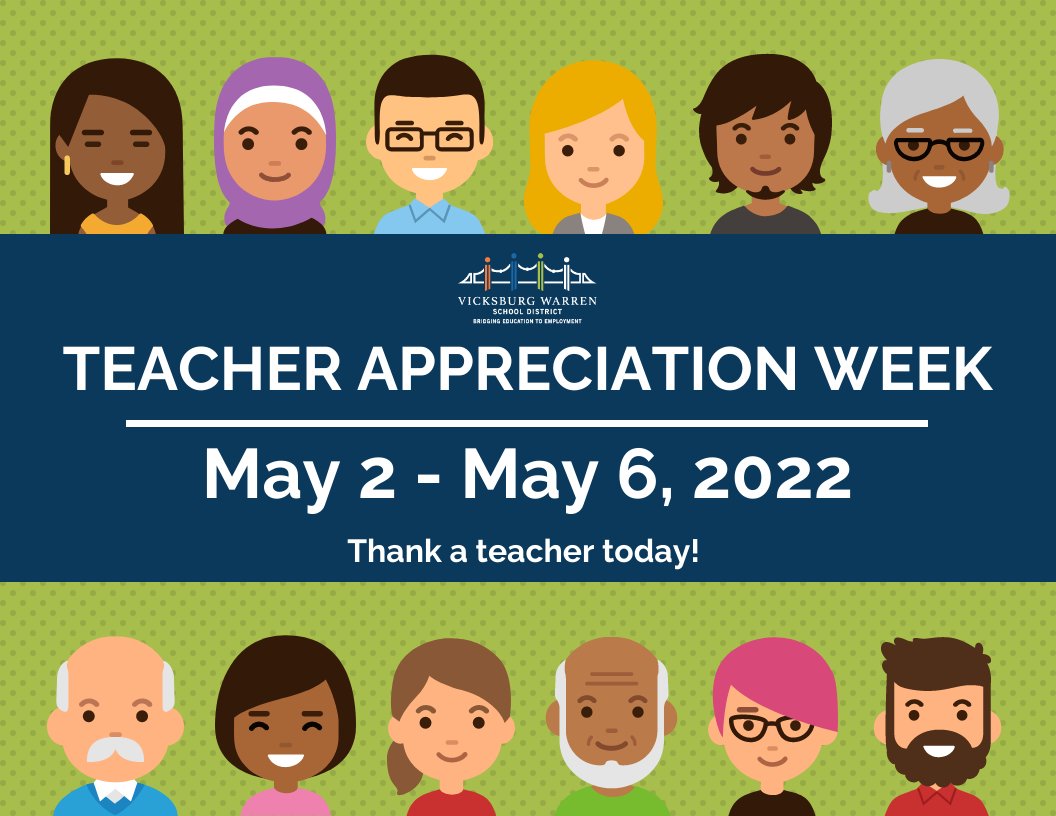 It's Teacher Appreciation Week - thank a teacher today!