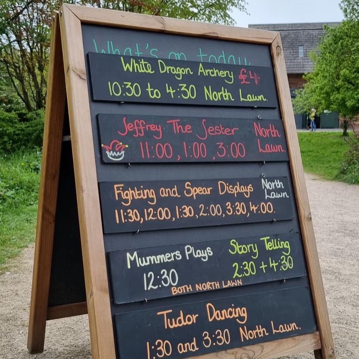 Having fun at Speke Hall today, holiday Monday, where there are lots of activities for all ages. <a href="/NTSpekeHall/">Speke Hall</a> <a href="/CroxtethHall/">Croxteth Hall & Country Park</a> <a href="/liverpool/">Liverpool FC Online</a>