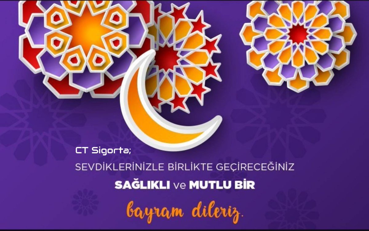 ctsigorta's tweet photo. #ramazanbayramı #kutluolsun #ctsigorta #@ctsigorta https://t.co/lemeL64Ad2