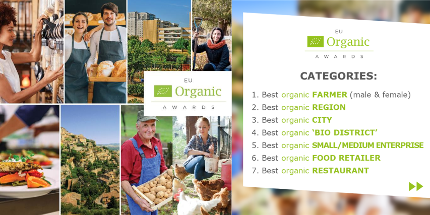 EESC_NAT's tweet photo. 👋Help us spread the word!

🏆#EUOrganic Awards🏆

🌽Have you developed an excellent initiative producing real added value for #OrganicProduction?

🙏Could you project inspire other actors elsewhere in the EU?

👉Submit your application by 8 June!
📝https://t.co/NQfcgcNSVw https://t.co/rarXeNRDGw