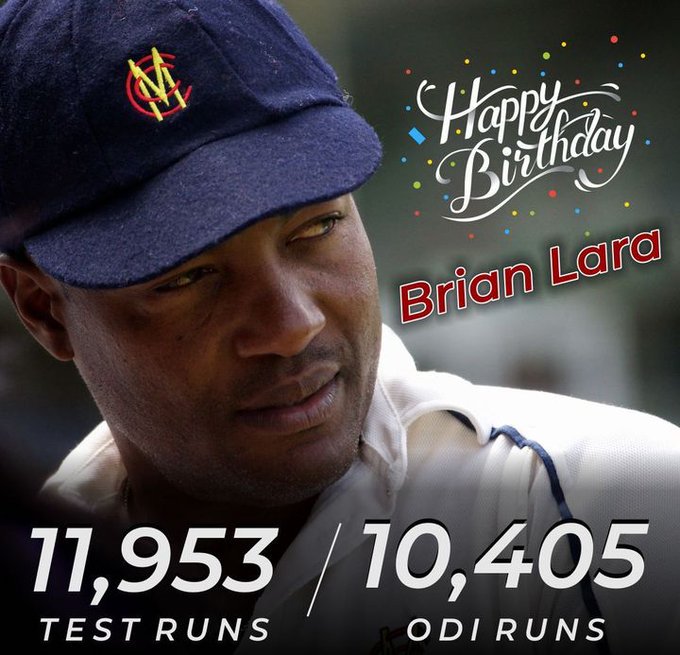 Happy Birthday, Brian Lara 