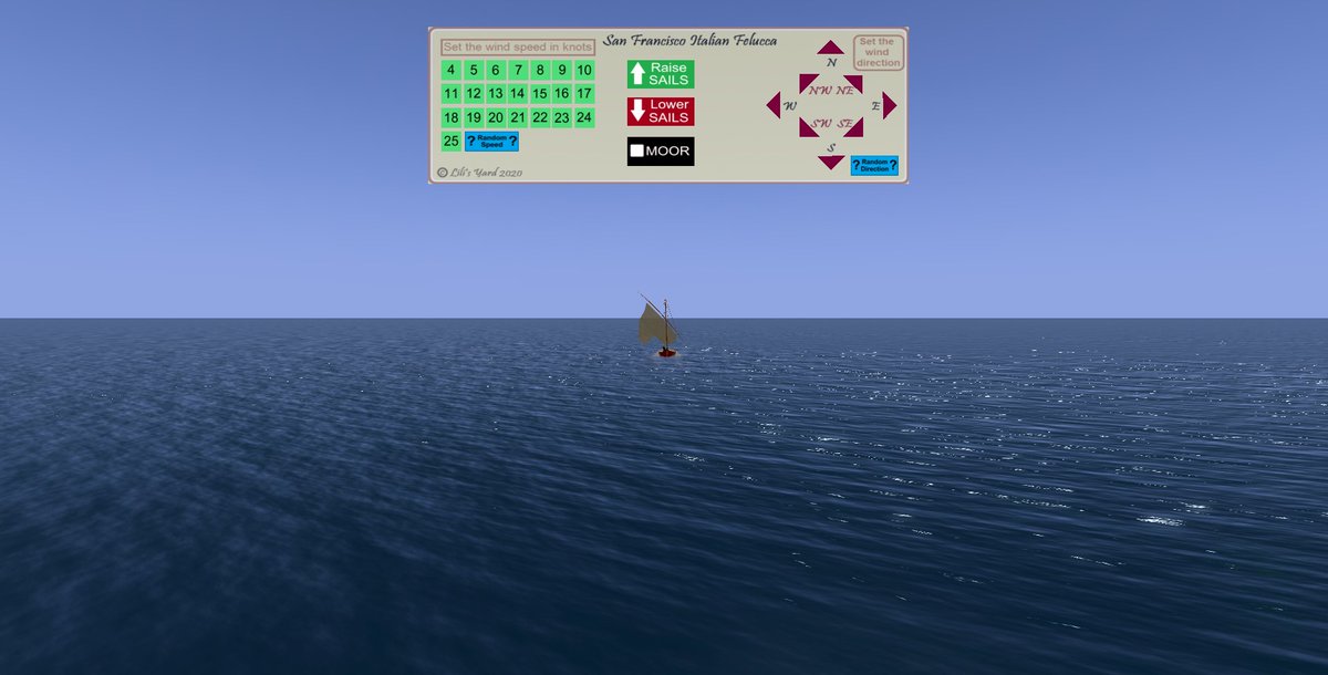 worldlily10's tweet photo. Wanted a quiet place to catch up on my notifications, why not on a sailboat in the middle of the ocean? #virtualpossibilities #sailing #secondlife #metaverse #blakesea #relaxing #immersive #ambiance The sailboat was free! https://t.co/zPJw1U4gbG
